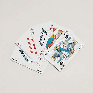 Set de 2 jeux de bridge Habits de Cour | Hermès Canada